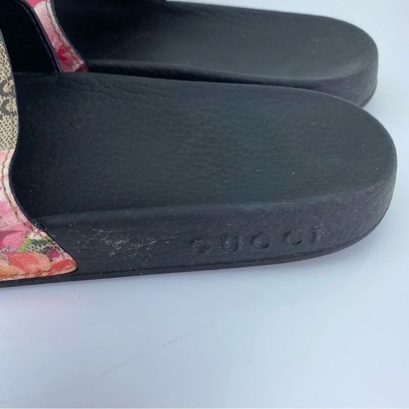 Gucci GG Blooms Supreme Floral Slide Sandals Size 36 - Picture 4 of 6